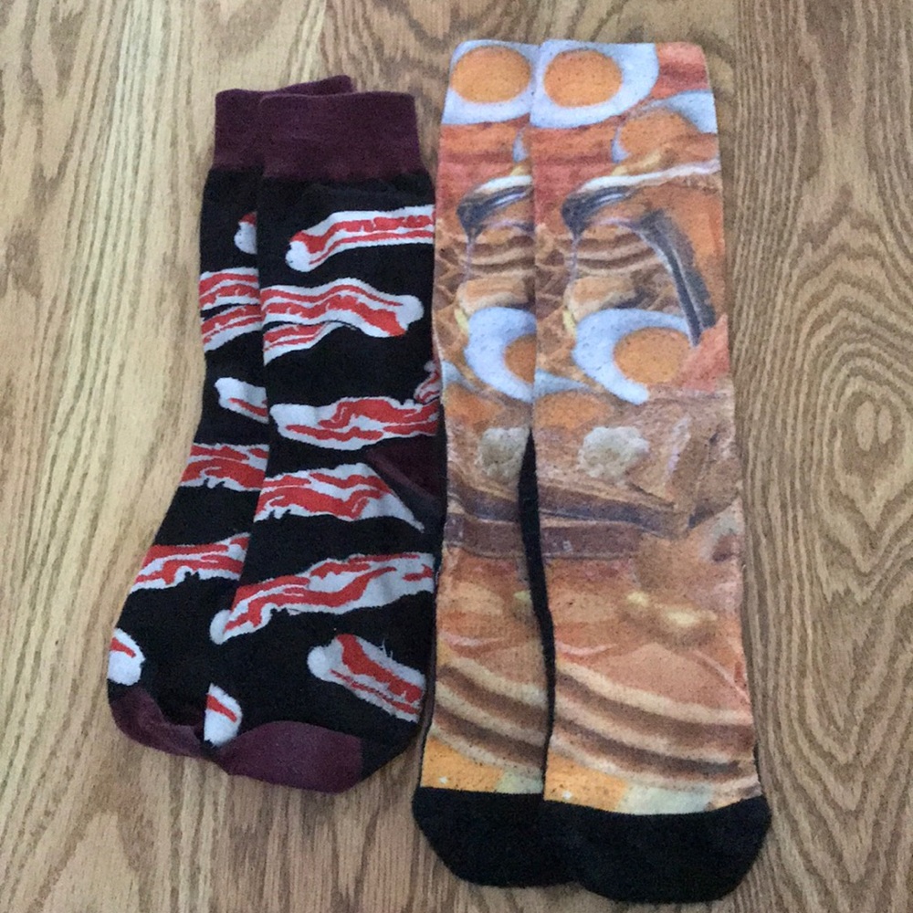 Breakfast Long Socks